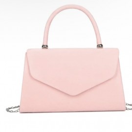 Top handle pastel pink bag