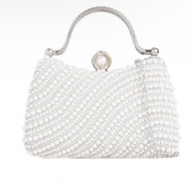 White dress bag