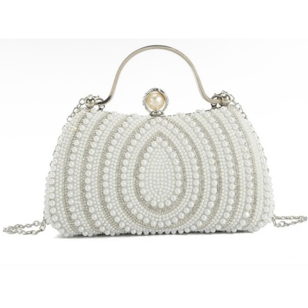 White dress bag
