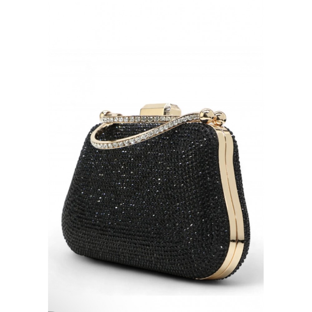Black evening bag