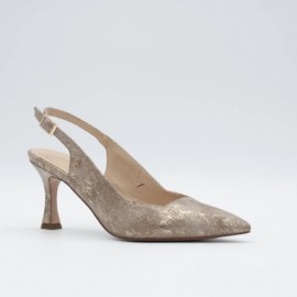Dress shoe, slingback with stiletto heel