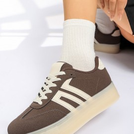 Trainer in brown 