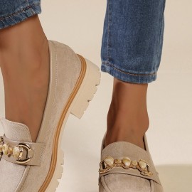 Loafer in taupe 