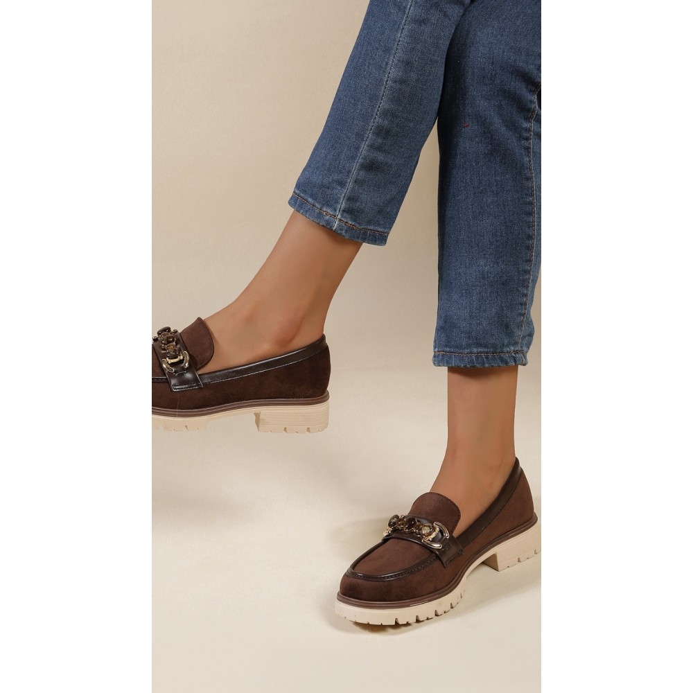 Loafer in brown