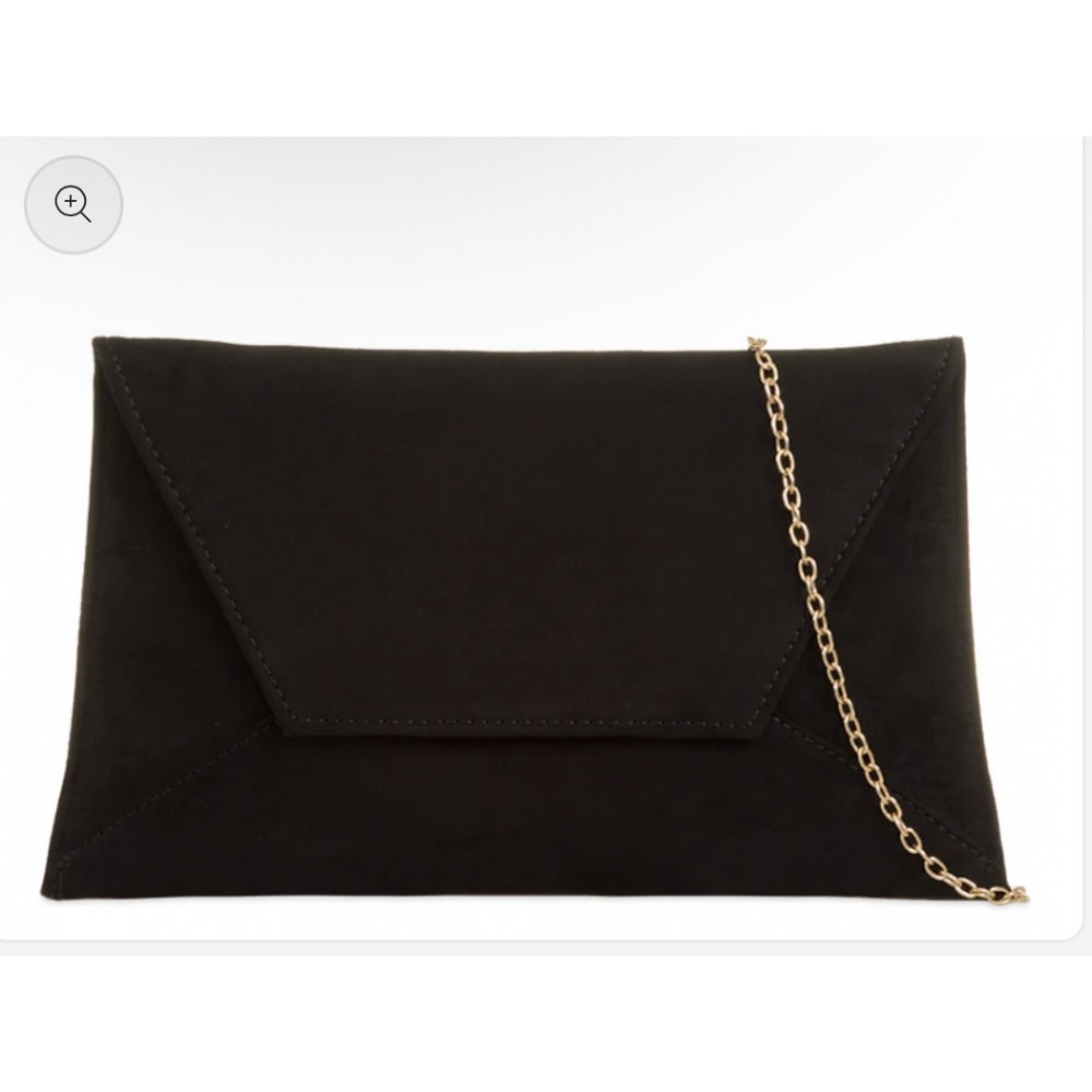 Black envelope bag
