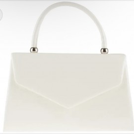 White top handle bag