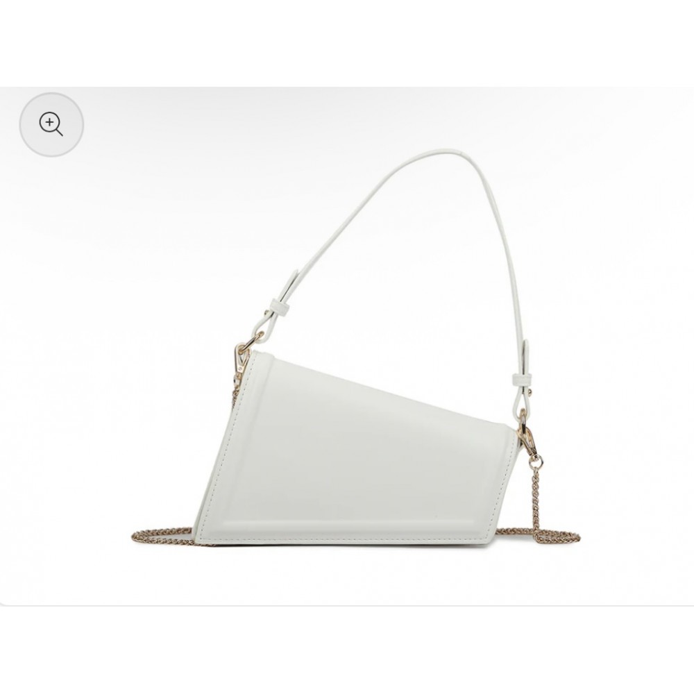 White dress bag