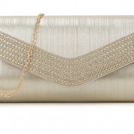 Gold dress bag