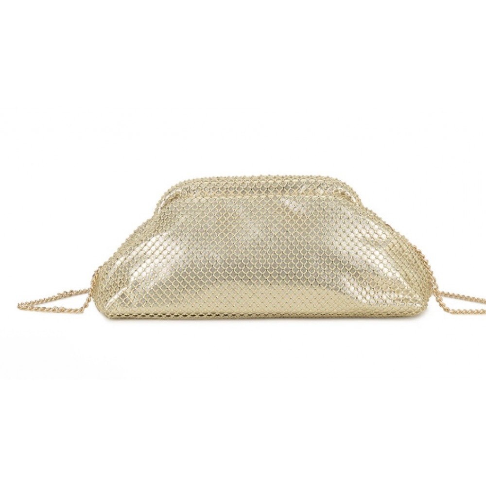Gold dress bag
