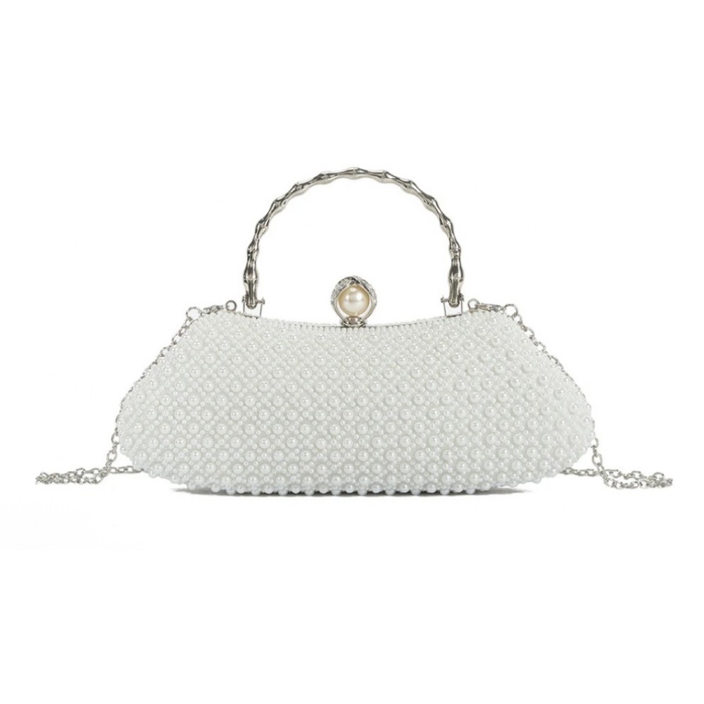 White dress bag