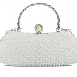 White dress bag