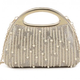 Gold dress bag