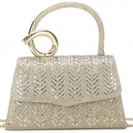 Gold dress bag 