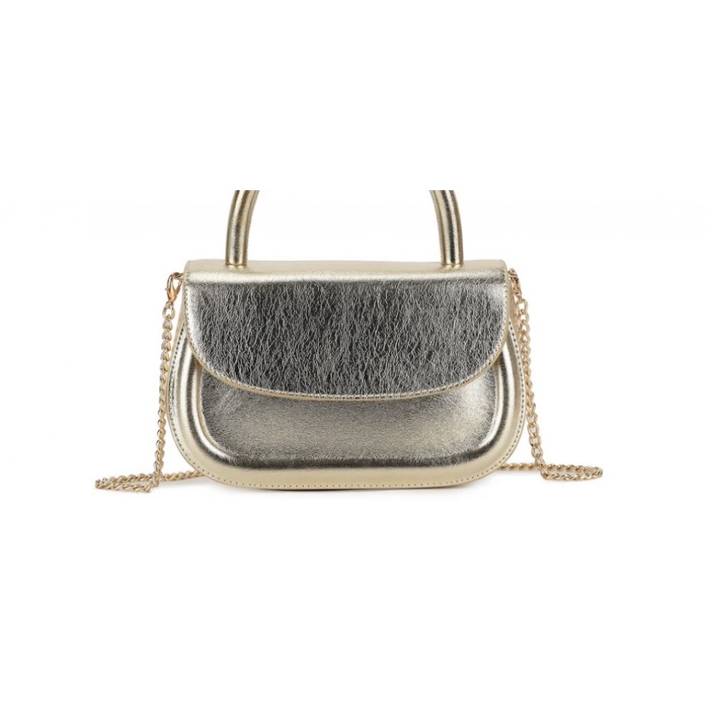 Gold dress bag