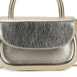 Gold dress bag