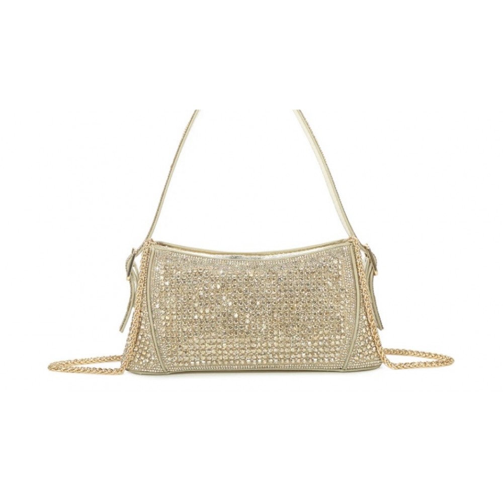 Gold dress bag 
