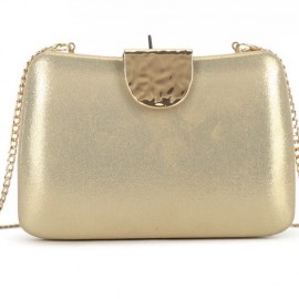 Gold dress bag