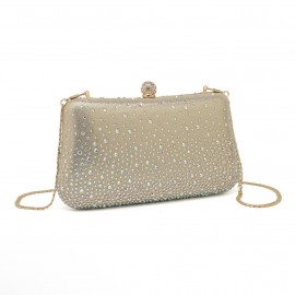 Gold dress bag