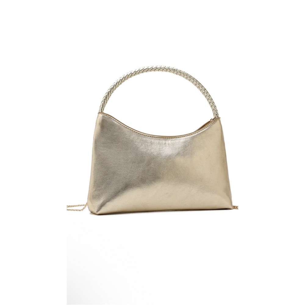 Gold dress bag