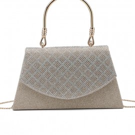 Gold dress bag