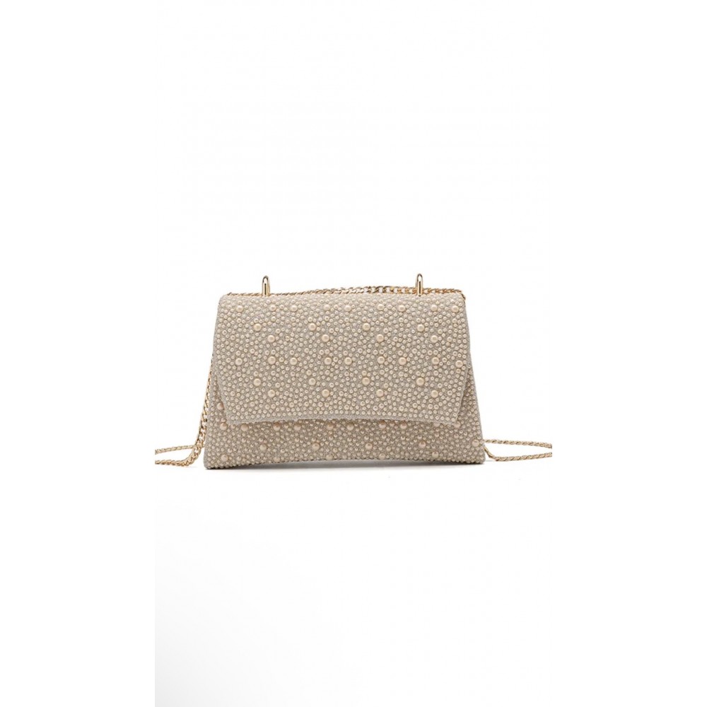 Gold dress bag
