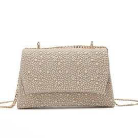 Gold dress bag