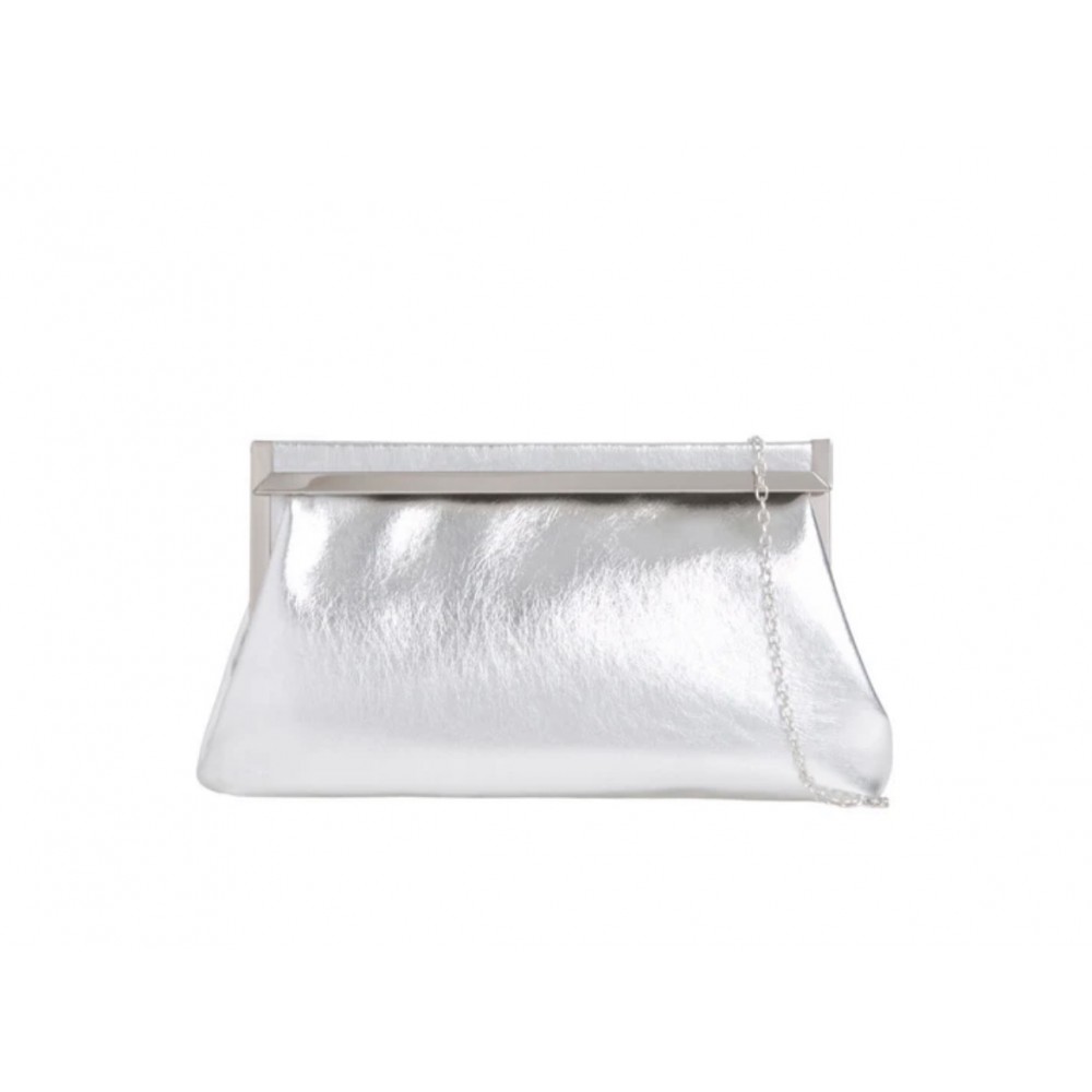 Dress bag in silver