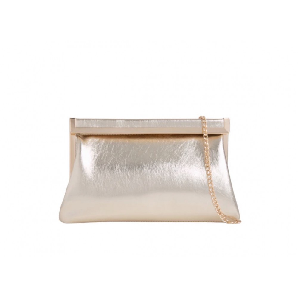 Dress bag in gold