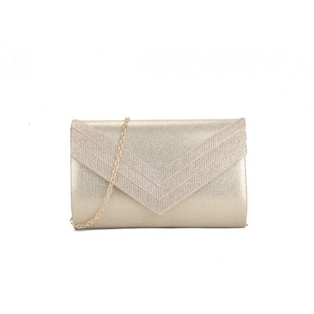 Dress bag in rose gold 