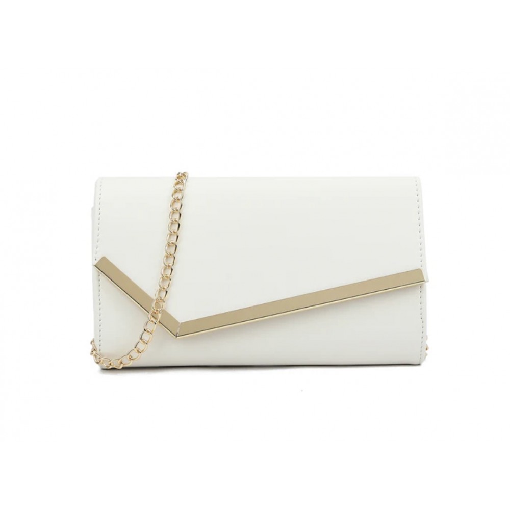 Dress bag in white