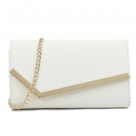 Dress bag in white