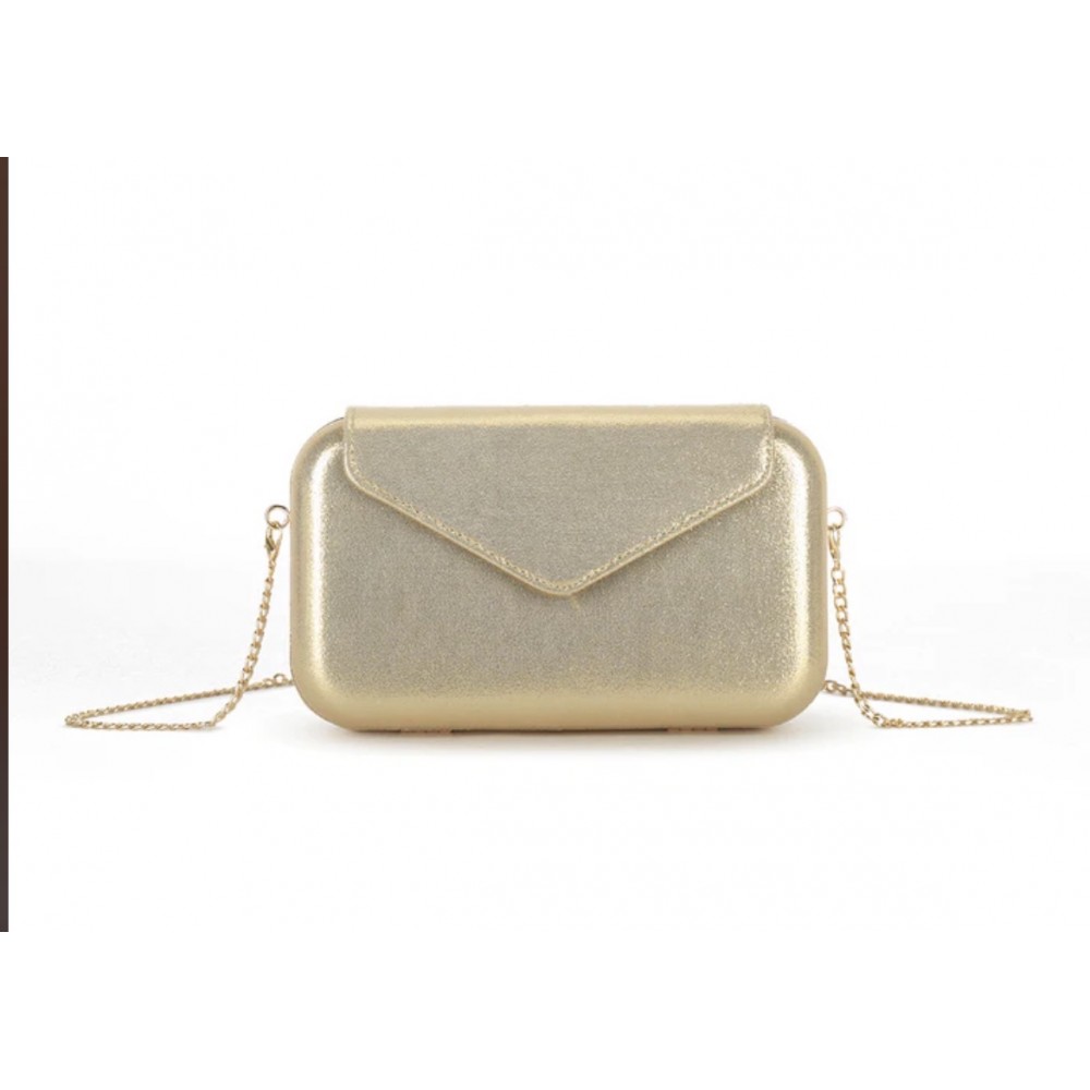 Dress bag in gold