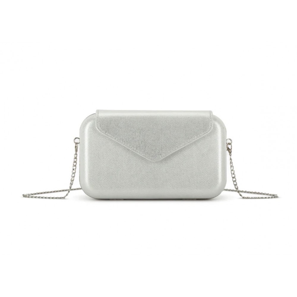 Dress bag in silver