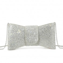 Dress bag in silver