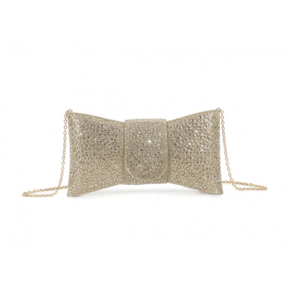 Dress bag in gold