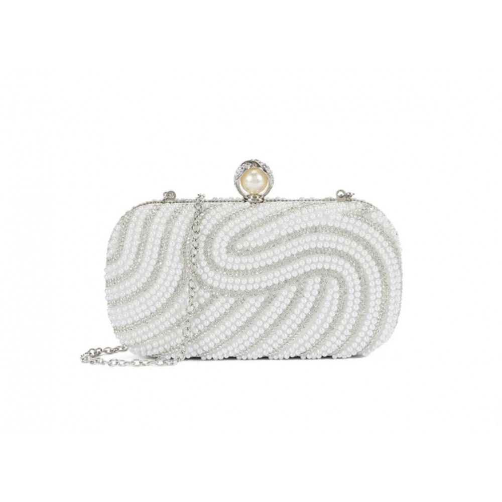 Dress bag in white