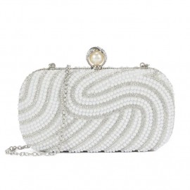 Dress bag in white