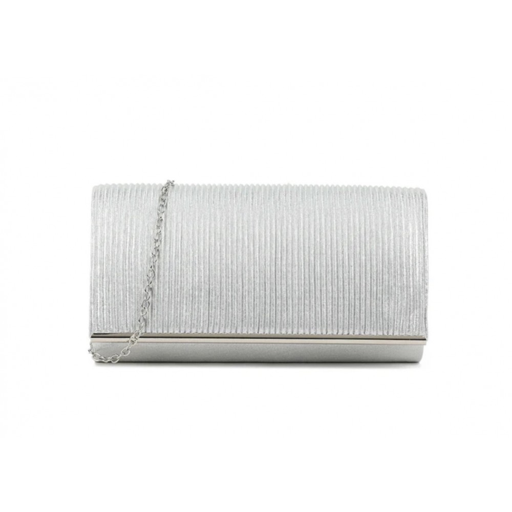 Dress bag in silver