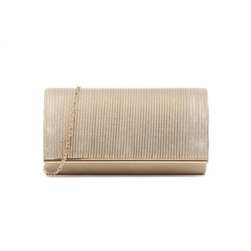 Dress bag in rose gold
