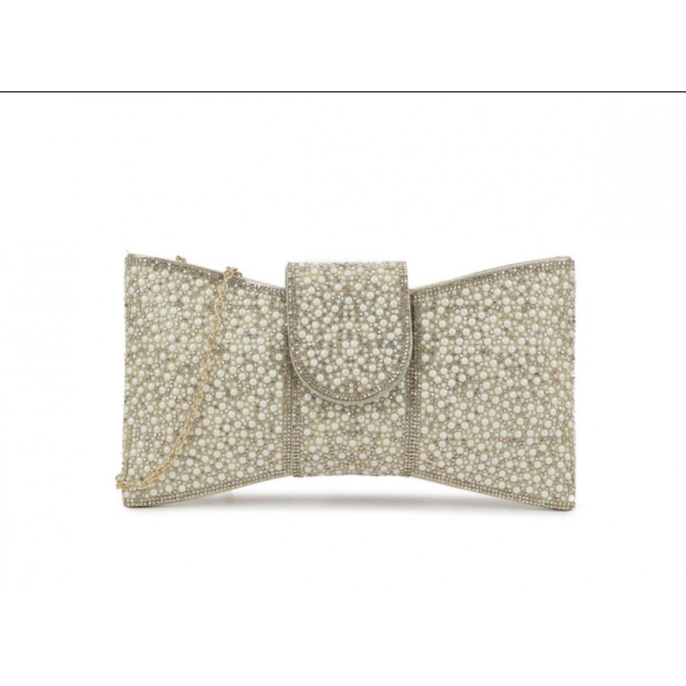 Dress bag in gold