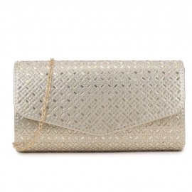 Dress bag in gold