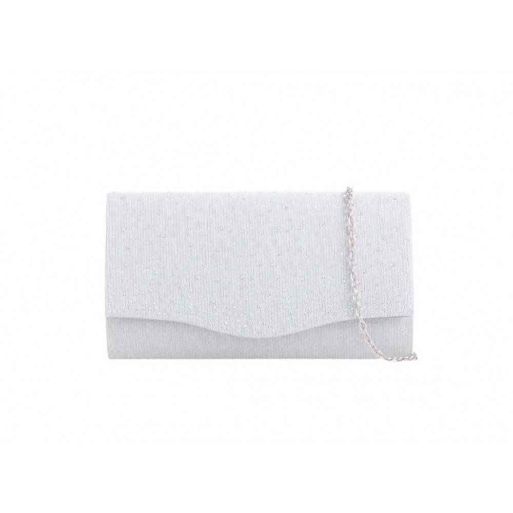 Dress bag in silver