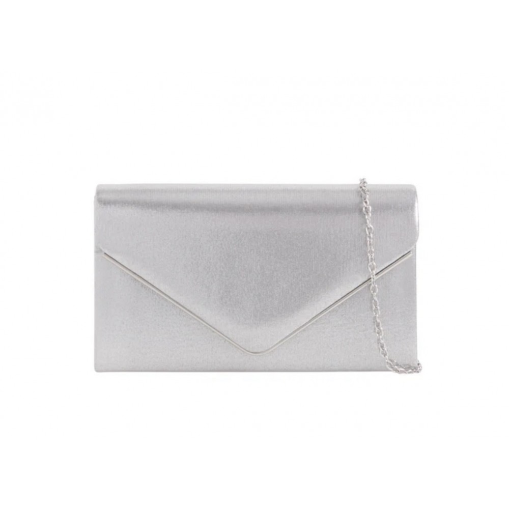 Dress bag in silver