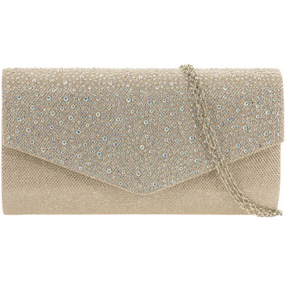 Dress bag in gold