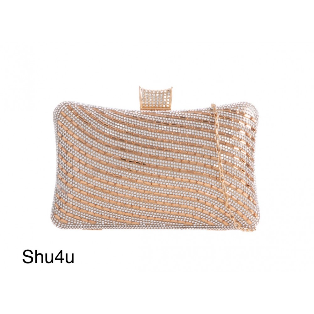 Dress bag, dress bag in rose gold